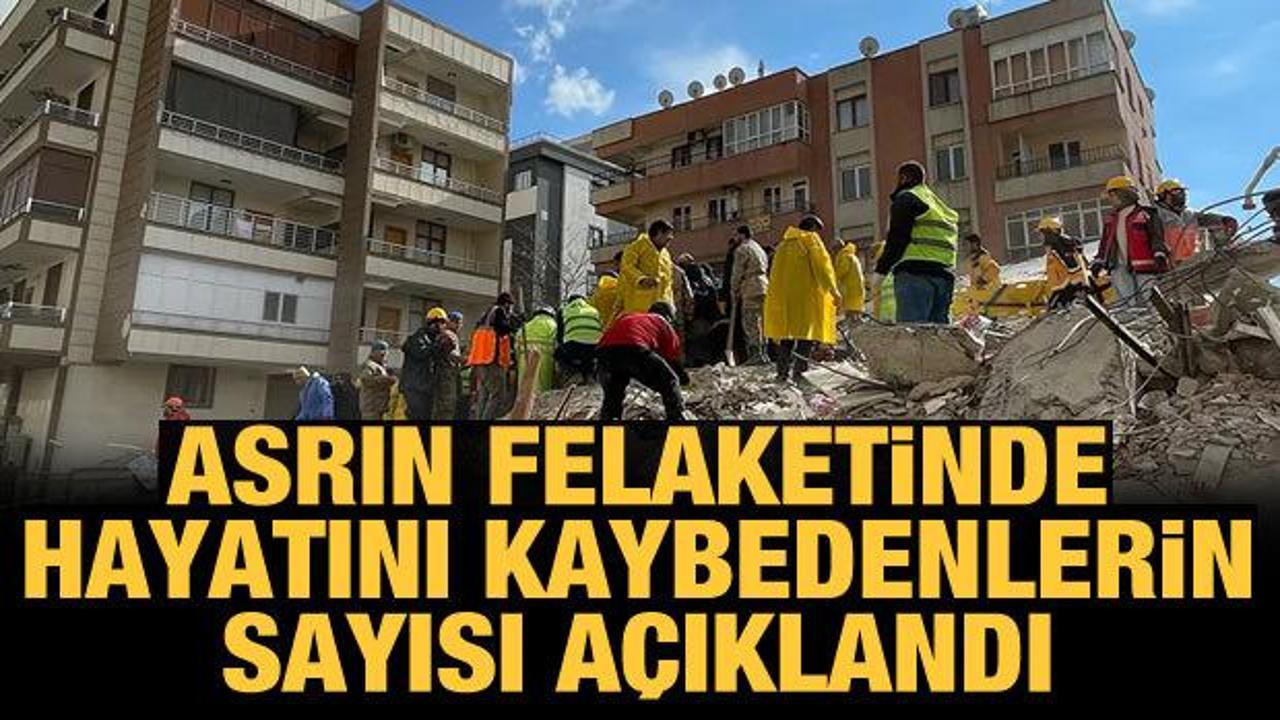 Depremde hayatını kaybedenlerin sayısı 47 bin 932'ye ulaştı!