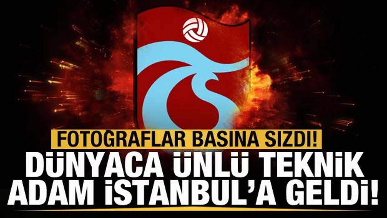 Dünyaca ünlü isim Trabzonspor için İstanbul'a geldi!