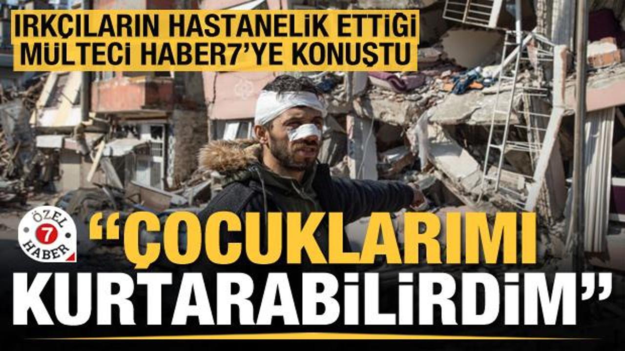 Irk&ccedil;ıların 'Yağmacı' diye hastanelik ettiği m&uuml;lteci konuştu: "&Ccedil;ocuklarımı kurtarabilirdim"