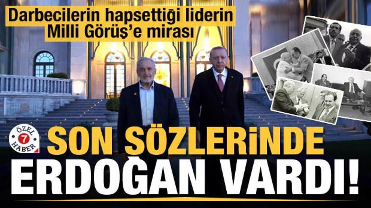 Milli Görüş'ün zindana atılmış ağabeyi Oğuzhan Asiltürk'ün son sözlerinde 'Erdoğan' vardı