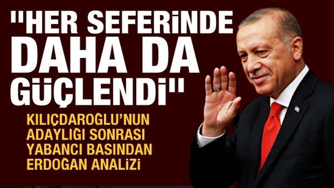 National News'ten &ccedil;arpıcı Erdoğan analizi: T&uuml;m zorluklardan g&uuml;&ccedil;lenerek &ccedil;ıktı