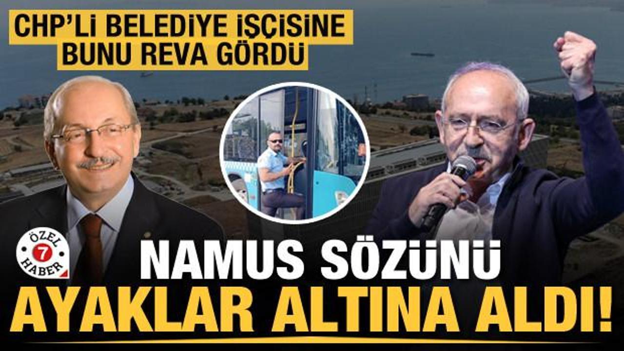 Ameliyat oldu, Ramazan ayı &ouml;ncesi kapıya konuldu! CHP'li belediye iş&ccedil;isine bunu reva g&ouml;rd&uuml;