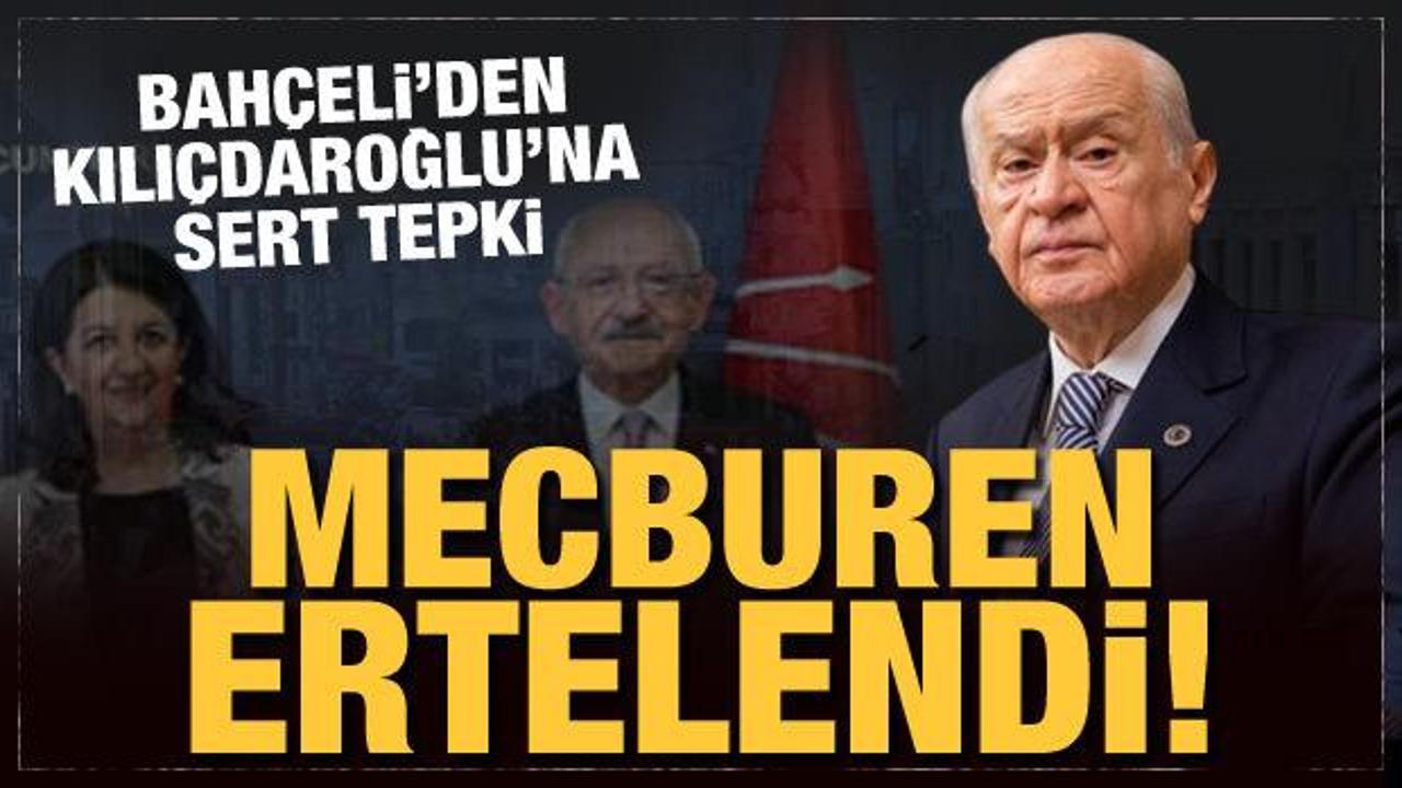 MHP lideri Bahçeli'den 18 Mart mesajı: CHP-HDP kavuşması mecburen ertelendi!