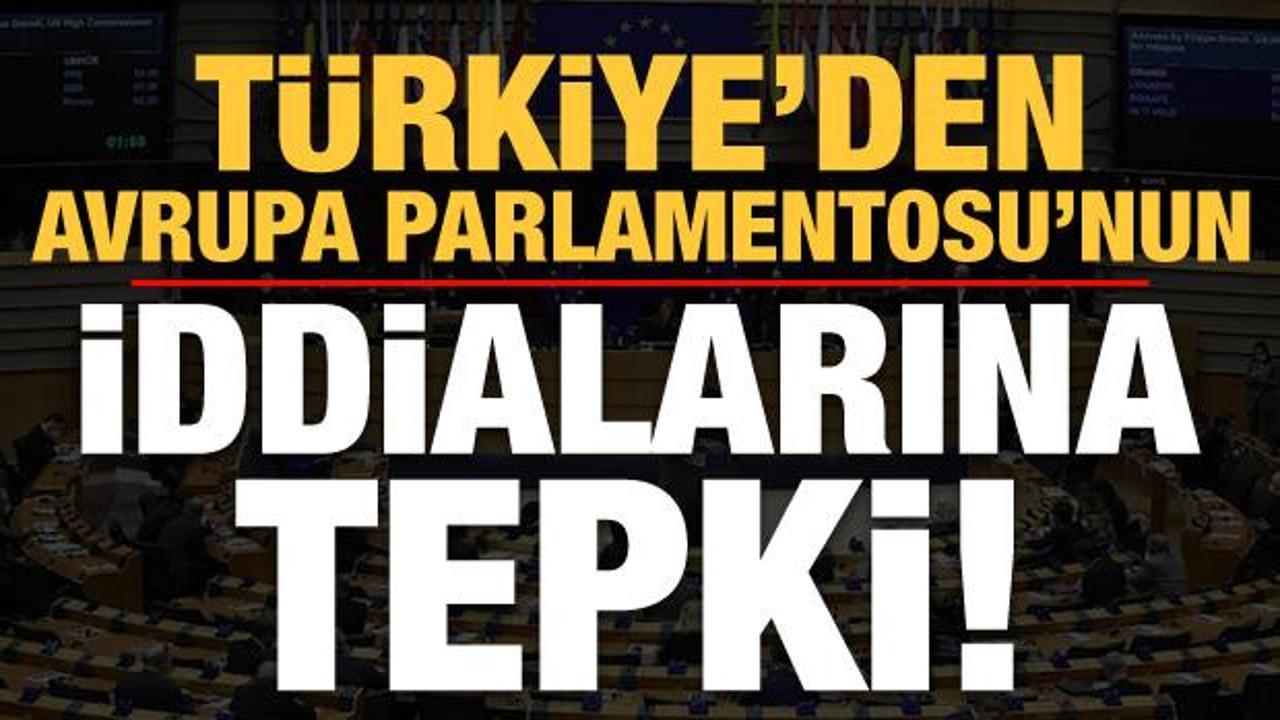Son dakika: Türkiye'den AP'nin iddialarına tepki!