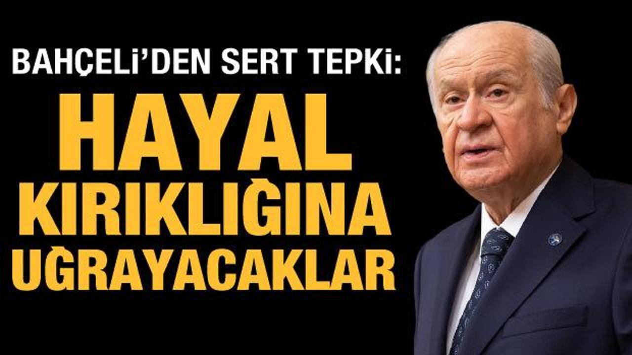 Bah&ccedil;eli'den Kılı&ccedil;daroğlu'nun HDP ziyaretine tepki: Hayal kırıklığına uğrayacaklar!