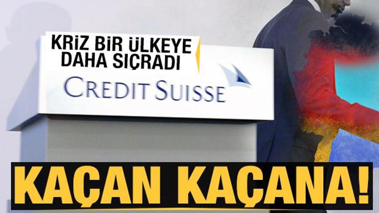 Büyük kaçış sürüyor: Credit Suisse paniği Almanya'ya sıçradı