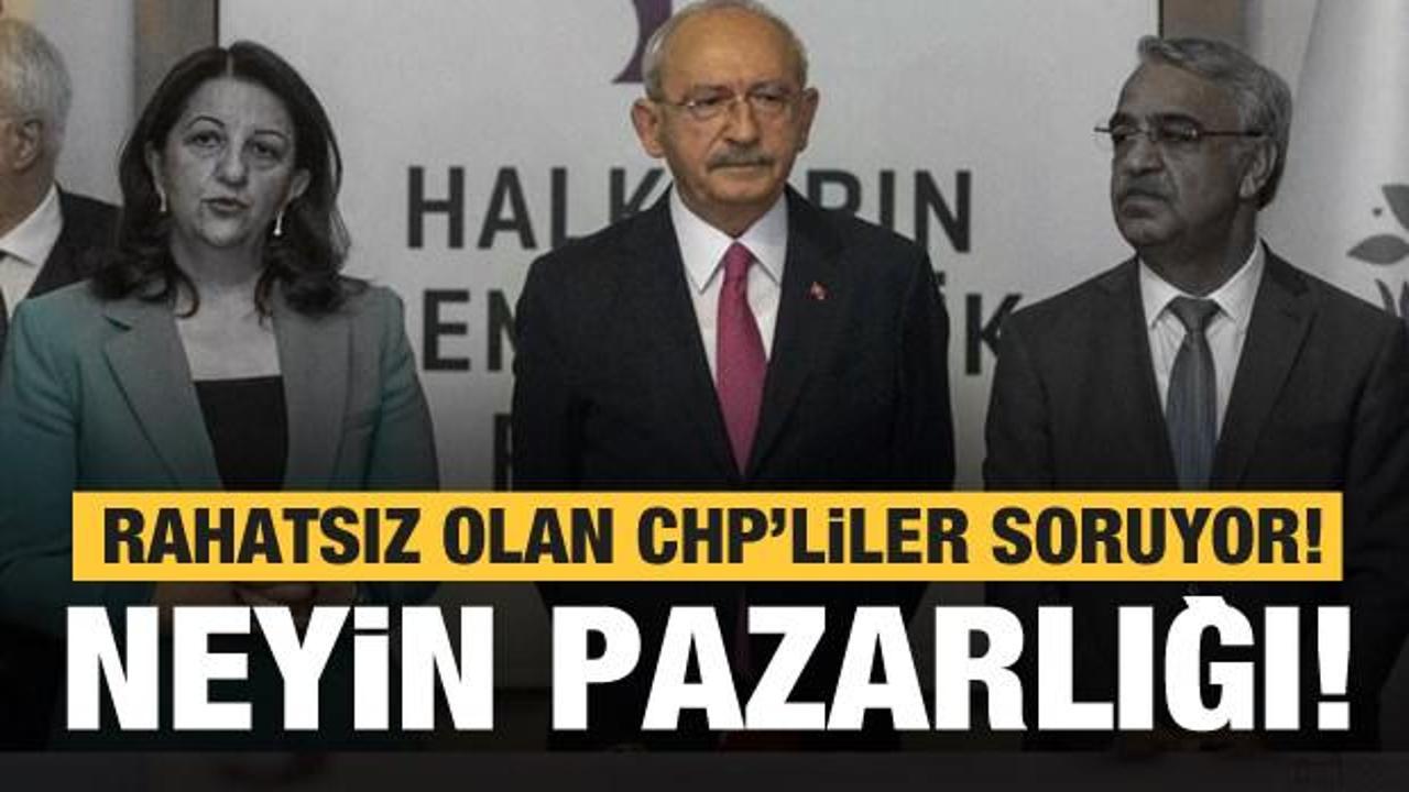 CHP'li isimden Kılıçdaroğlu'na tepki: HDP ile neyin pazarlığını yaptınız!
