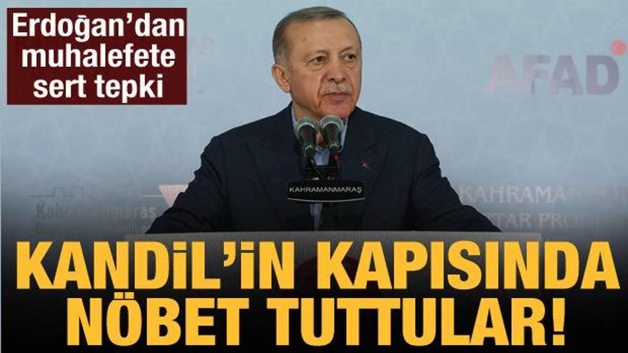 Cumhurbaşkanı Erdoğan'dan Kılıçdaroğlu'na tepki