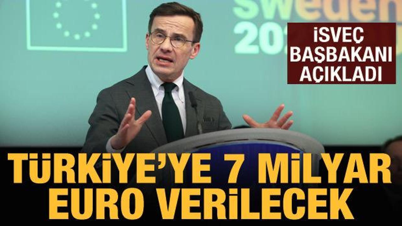 Türkiye ve Suriye'ye 7 milyar euro destek sözü