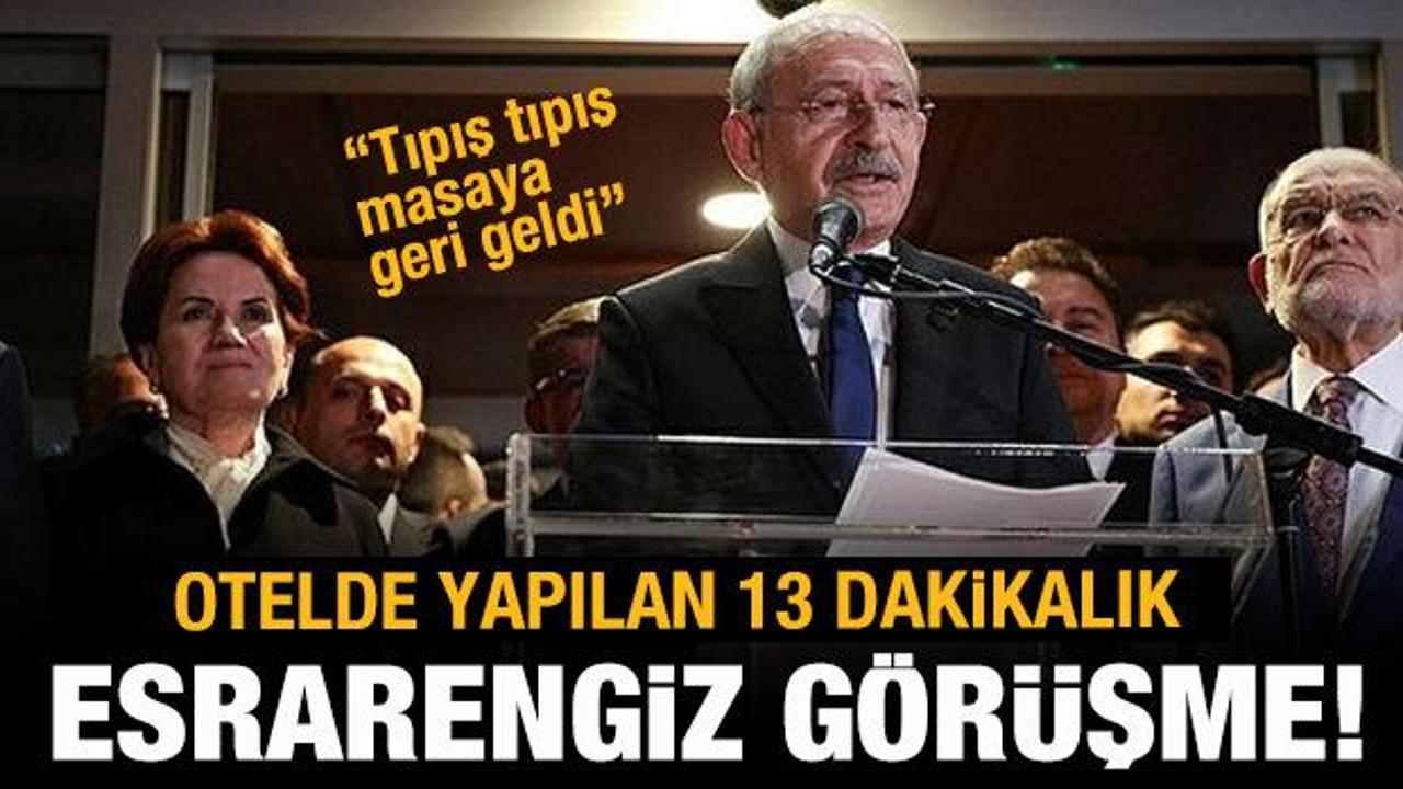 Kılı&ccedil;daroğlu, Akşener'i ne ile tehdit etti? 13 dakikalık esrarengiz g&ouml;r&uuml;şme