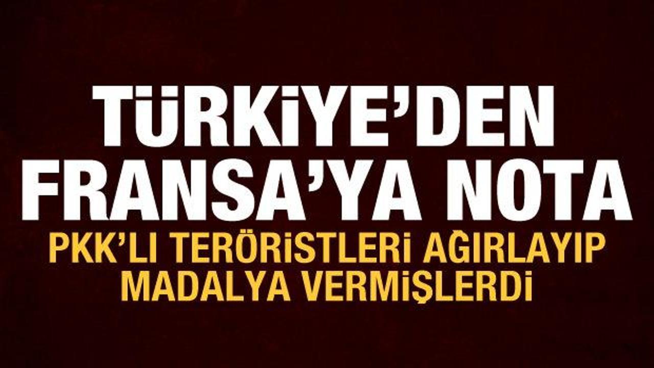Senato'da YPG'li teröristlere madalya verilmişti: Türkiye'den Fransa'ya nota!