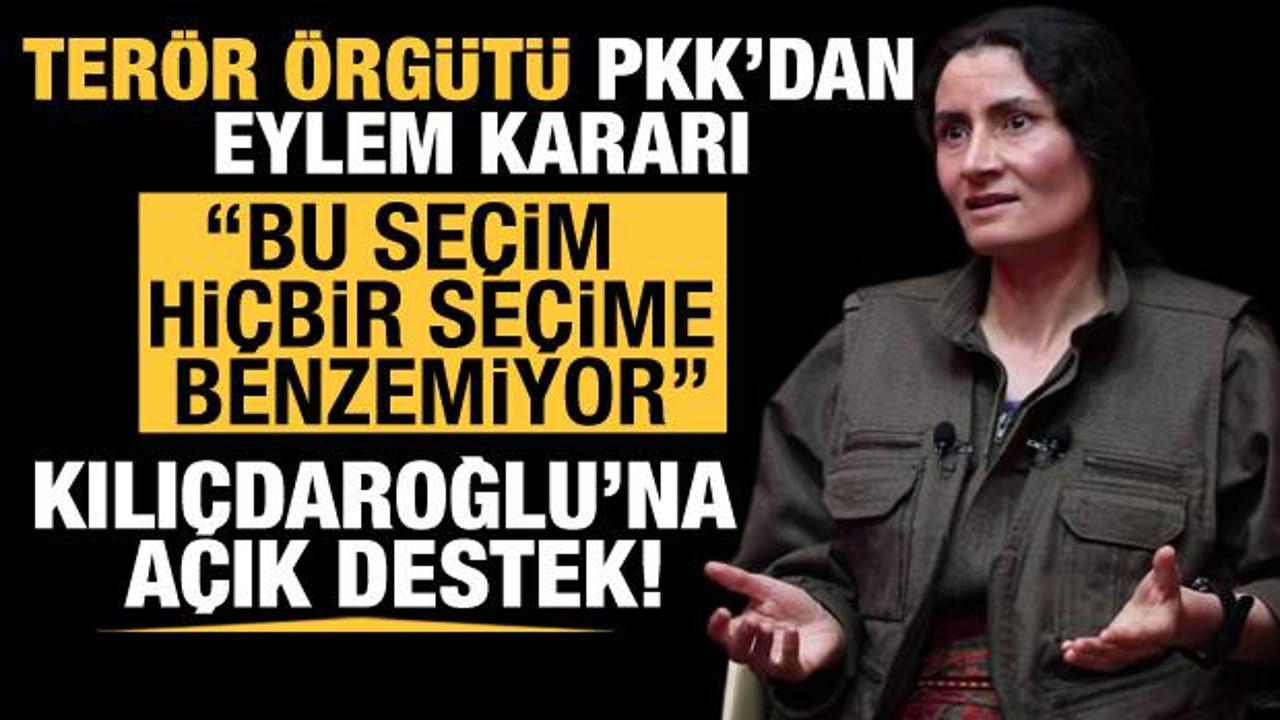 Terör örgütü PKK'dan seçim kararı! Kılıçdaroğlu'na açık destek