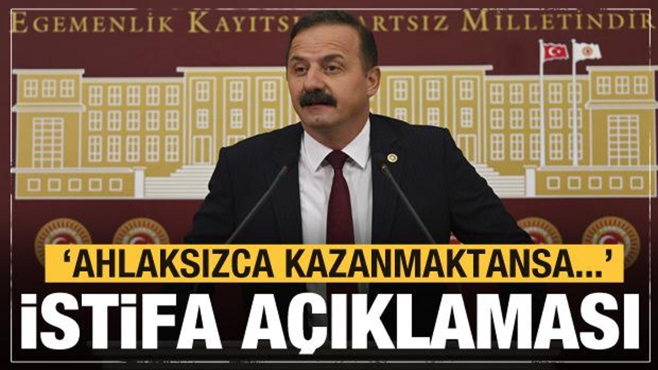 Yavuz Ağıralioğlu'ndan istifa a&ccedil;ıklaması: Ahlaksızca kazanmaktansa...!