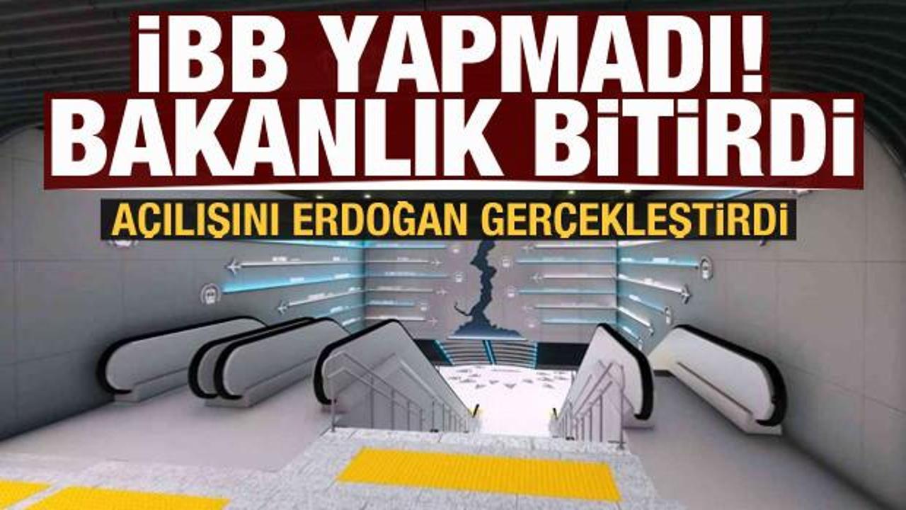Başakşehir-Kayaşehir Metro Hattı bugün açıldı