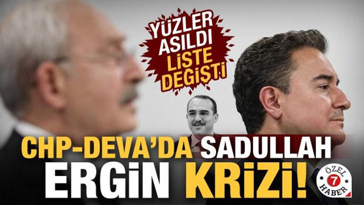 CHP'de Sadullah Ergin krizi! Hatay'dan çektiler, Ankara'ya iliştirdiler