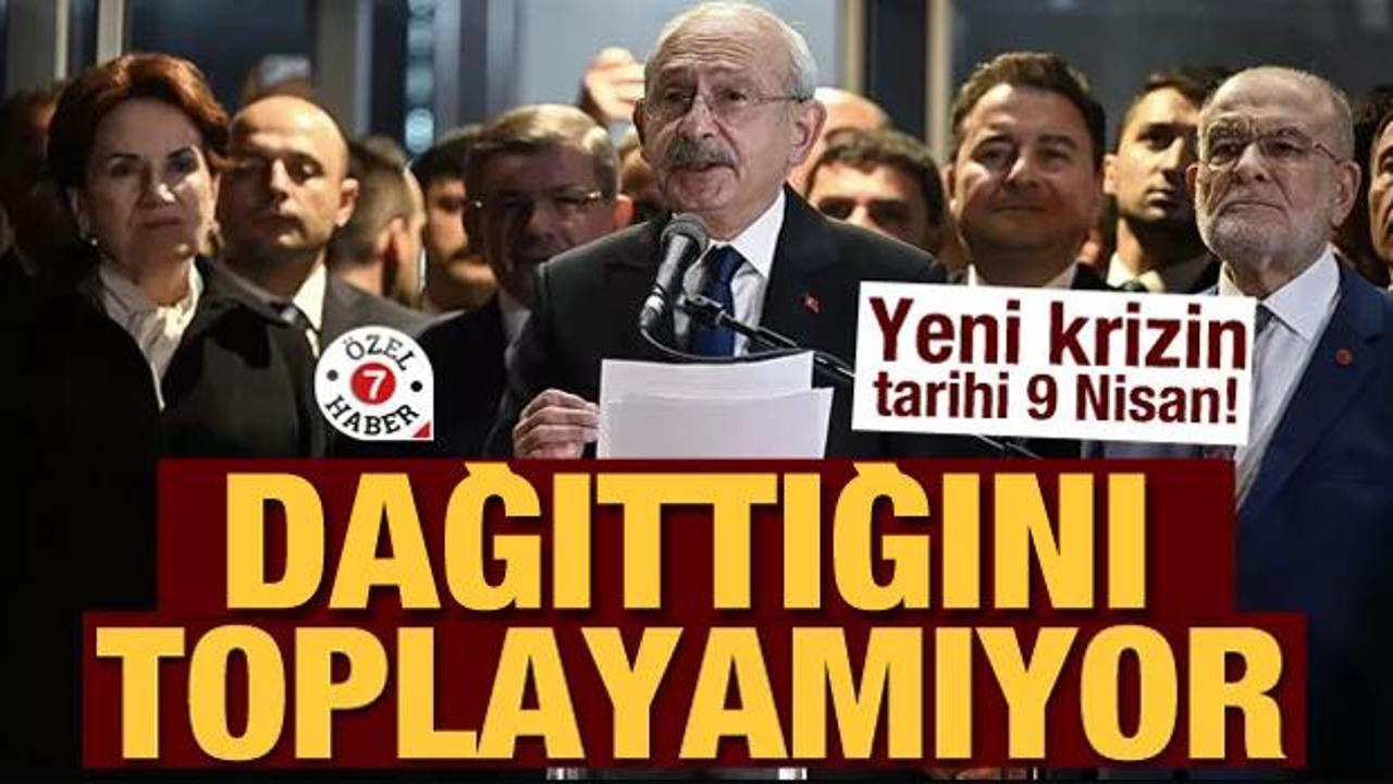 Dağıttığını toplayamıyor! Yeni krizin tarihi 9 Nisan