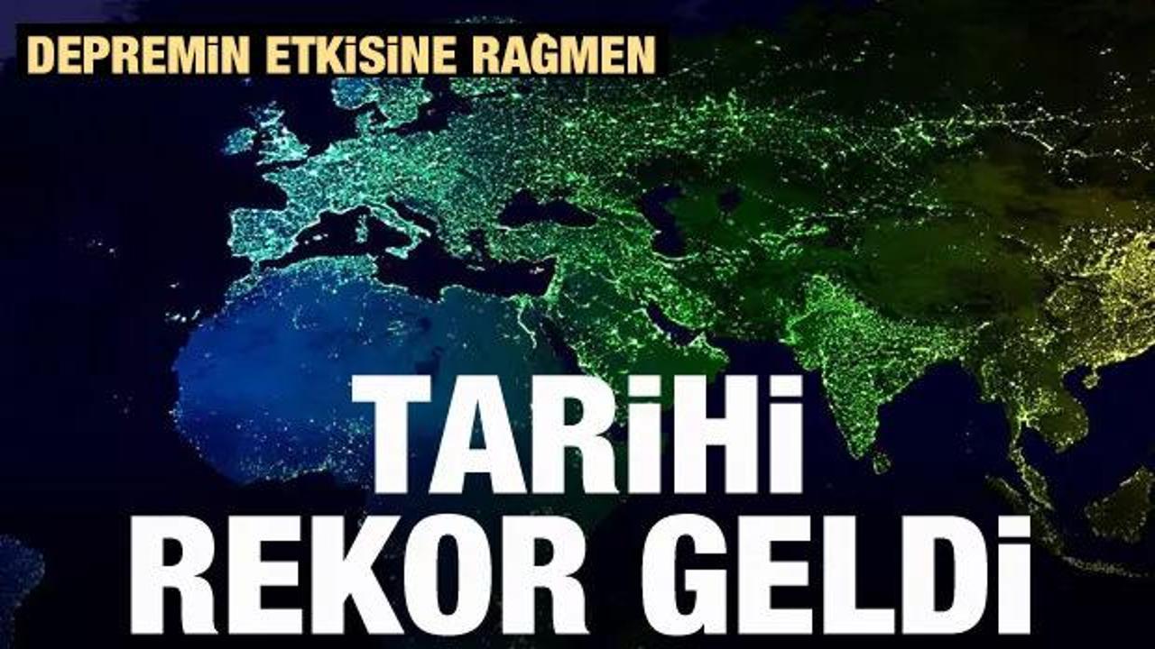 Depremin etkisine rağmen Türkiye ihracat rekoru kırdı