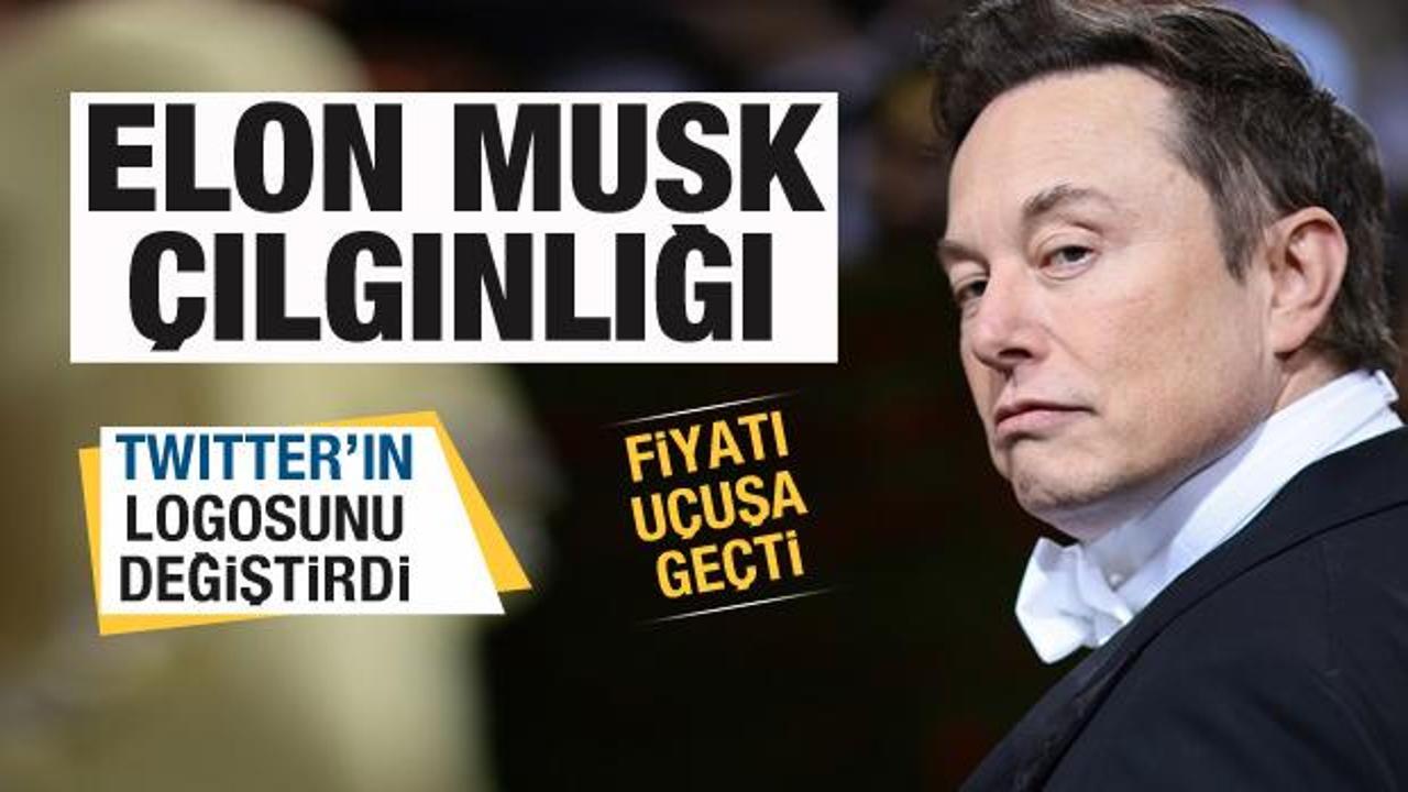 Elon Musk Twitter'ın logosunu değiştirdi! Dogecoin u&ccedil;uşa ge&ccedil;ti