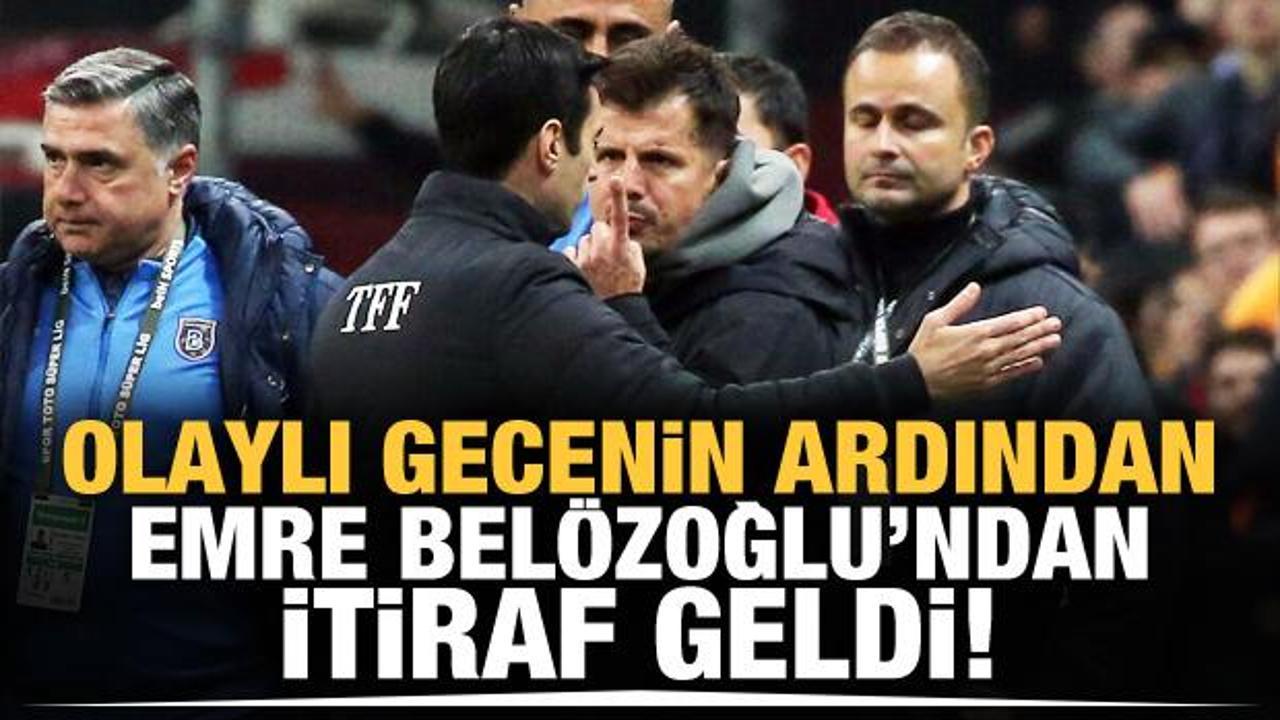 Emre Bel&ouml;zoğlu'ndan itiraf! "Hatalıyım"