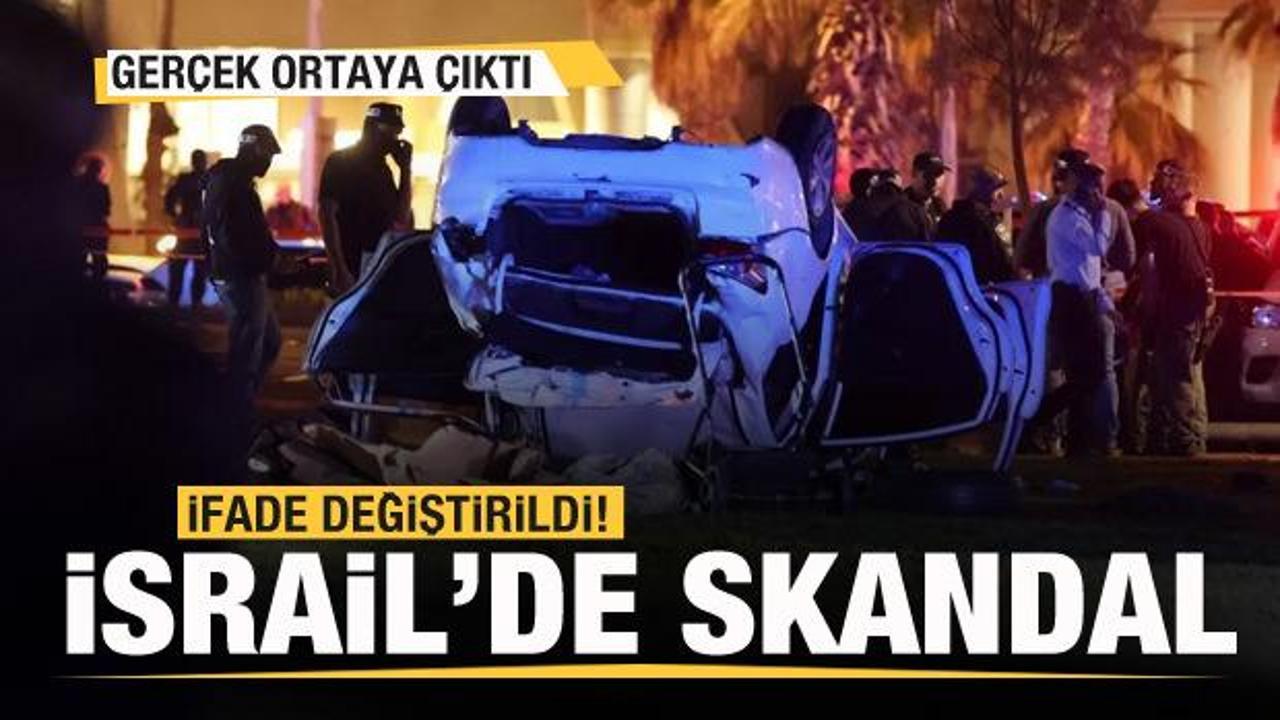 İsrail'de b&uuml;y&uuml;k skandal! Ger&ccedil;ek ortaya &ccedil;ıktı! İfade değiştirildi