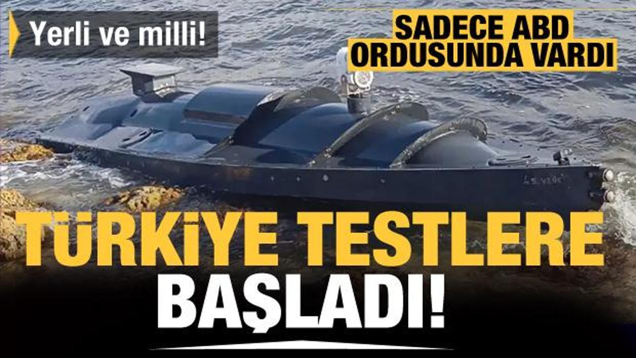 Yerli ve Milli... ALBATROS-KAMİKAZE İDA’nın saha testleri başladı!