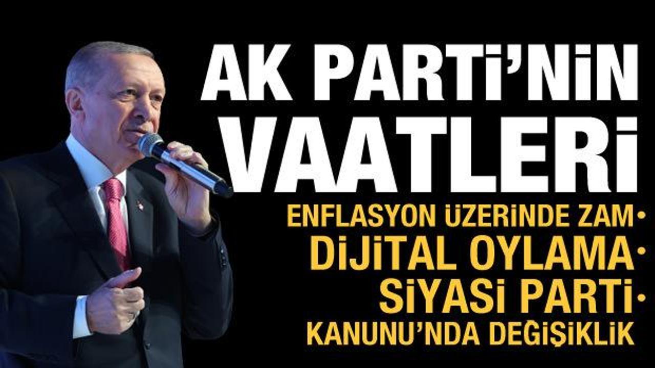 AK Parti'de aday tanıtım g&uuml;n&uuml;: T&uuml;rkiye Y&uuml;zyılı Beyannamesi a&ccedil;ıklandı