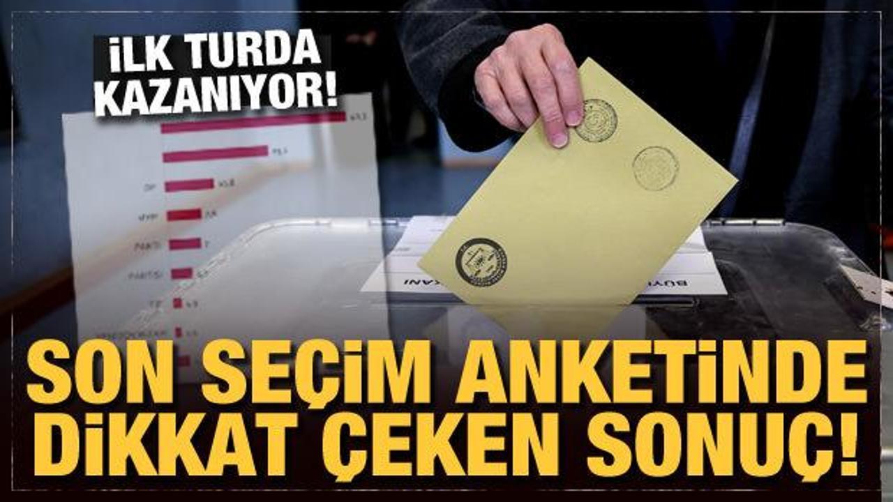 AREDA son seçim anketini paylaştı: Erdoğan ilk turda kazanıyor!