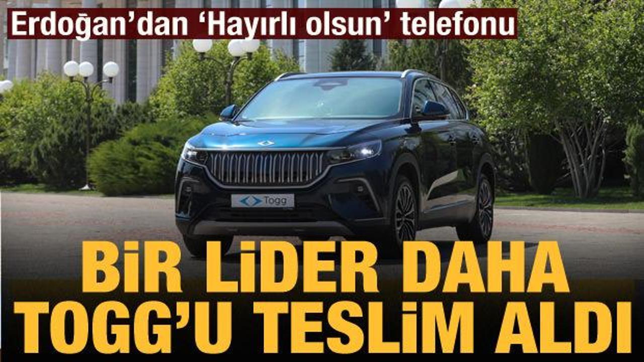 Başkan Erdoğan, Togg'u teslim alan &Ouml;zbekistan Cumhurbaşkanı ile g&ouml;r&uuml;şt&uuml;