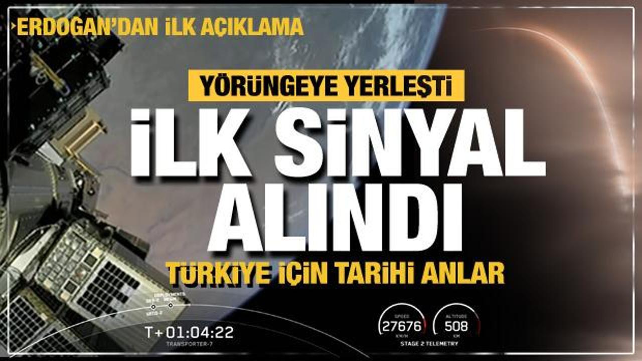 İMECE uydusu uzaya fırlatıldı! T&uuml;rkiye i&ccedil;in tarihi anlar