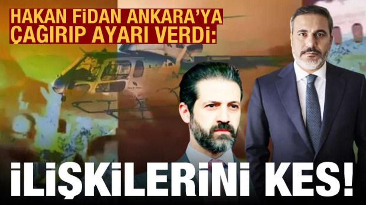 MİT Başkanı Fidan, Talabani'yi Ankara'ya çağırdı: PKK'yla ilişkinizi kesin