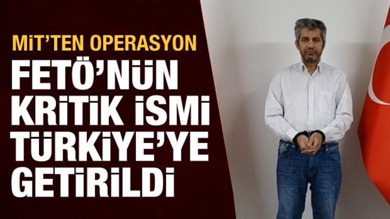 MİT'ten operasyon: FET&Ouml;'c&uuml; Mehmet Cintosun T&uuml;rkiye'ye getirildi