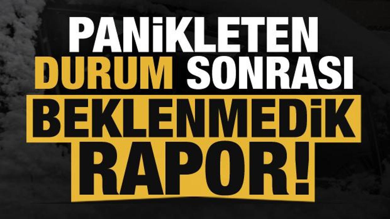 Son dakika: Panikleten durum sonrası Meteoroloji'den s&uuml;rpriz rapor!