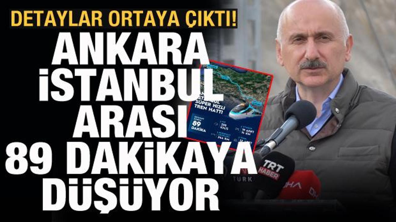 S&uuml;per hızlı trenle Ankara-İstanbul arası 89 dakikaya d&uuml;şecek