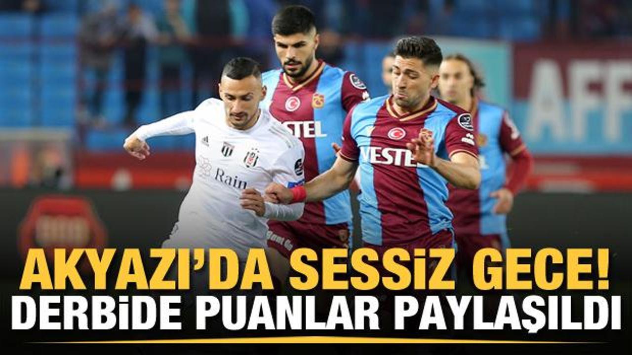 Akyazı'da sessiz gece! Derbide puanlar paylaşıldı
