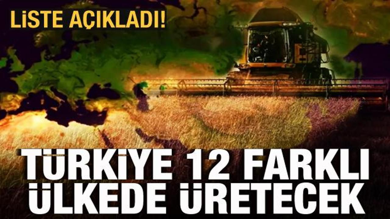 T&uuml;rkiye harekete ge&ccedil;ti! 12 &uuml;lkede birden &uuml;retilecek