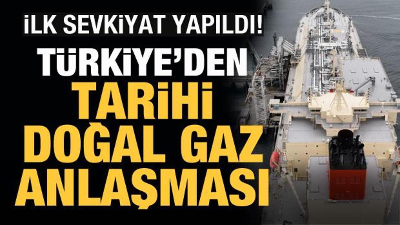 Türkiye'den Bulgaristan'a gaz sevkiyatı başladı