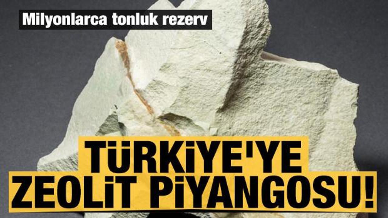 Türkiye'ye zeolit piyangosu: Milyonlarca tonluk rezerv