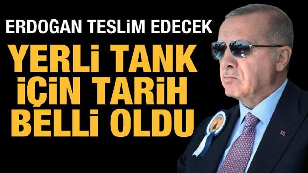Bakan Akar duyurdu: Yerli &uuml;retim ilk tankı Erdoğan teslim edilecek