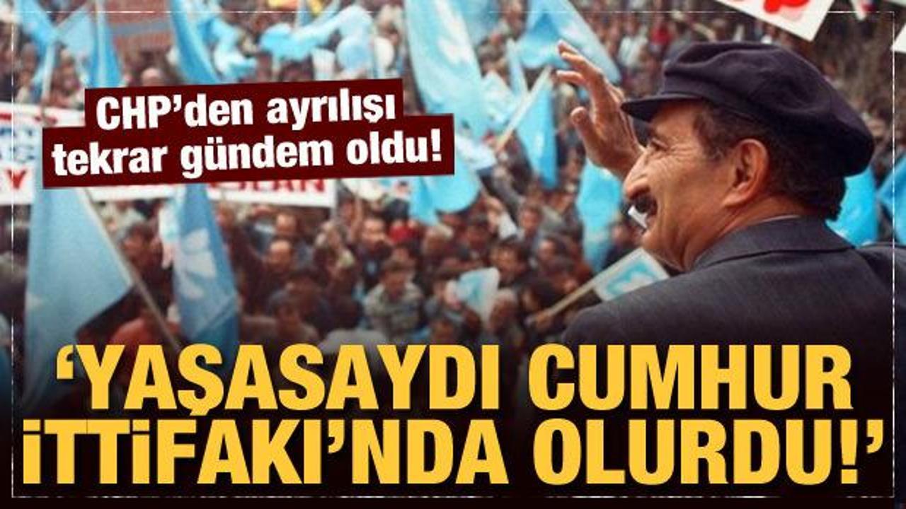 DSP lideri Önder Aksakal'dan Ecevit mesajı: Yaşasaydı Cumhur İttifakı'nda olurdu!