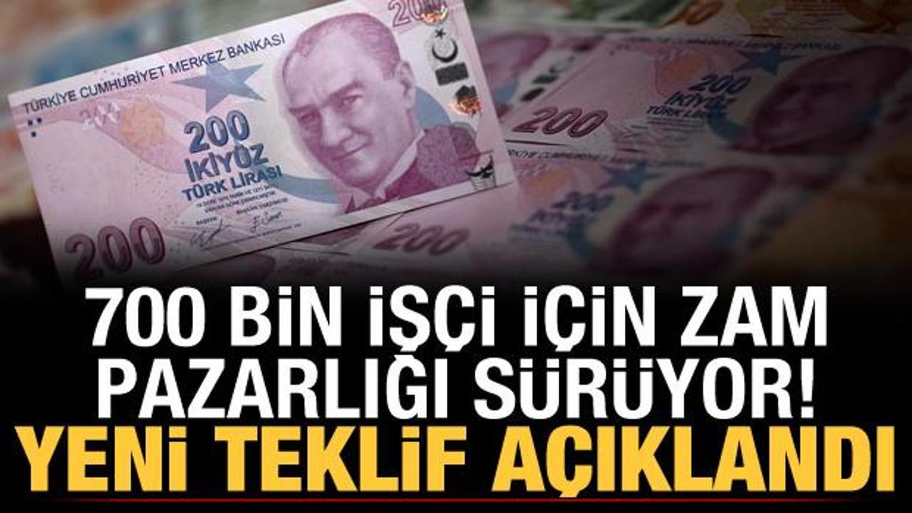 H&uuml;k&uuml;metin kamu iş&ccedil;ilerine yeni zam teklifi belli oldu