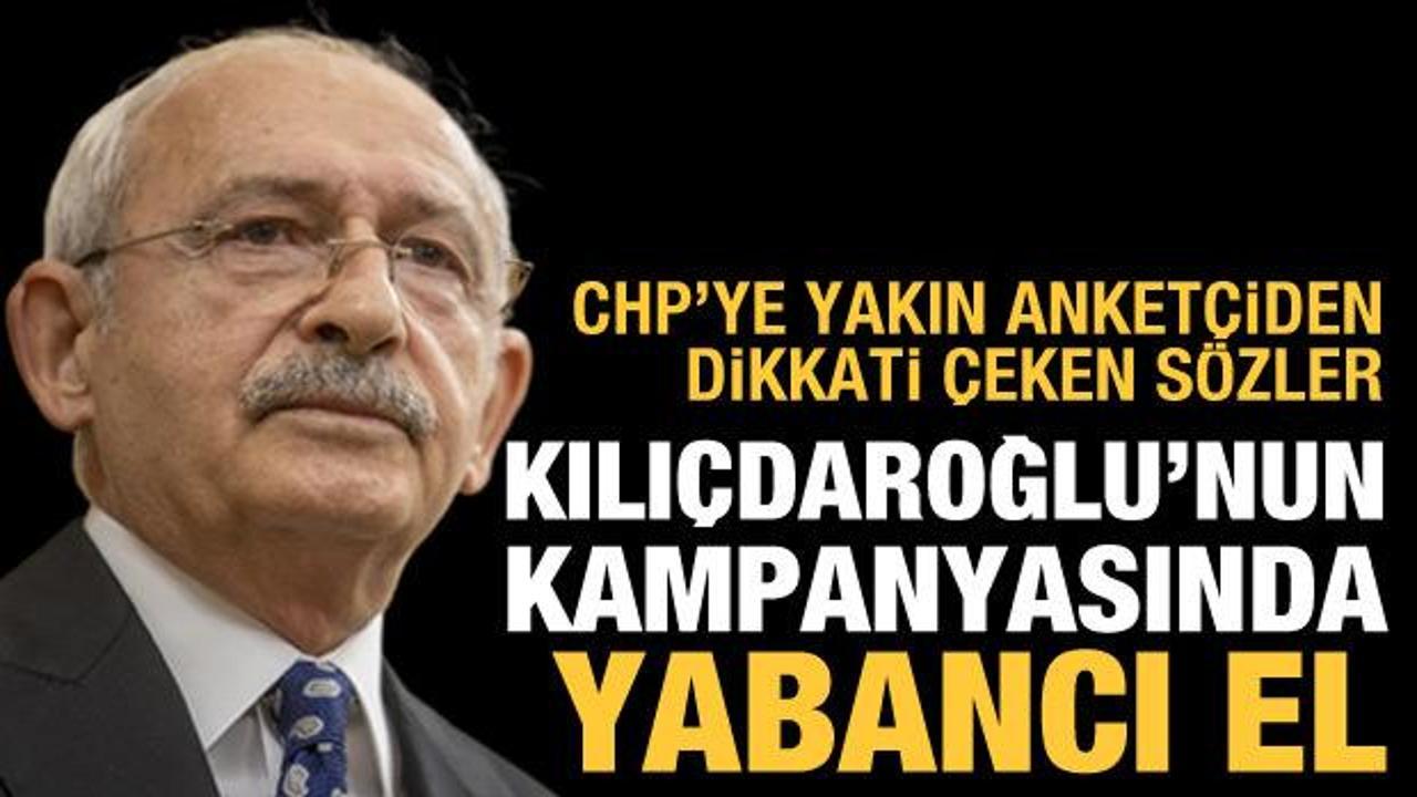 &Ouml;zer Sencar: CHP'nin kampanyasında yabancı bir el var