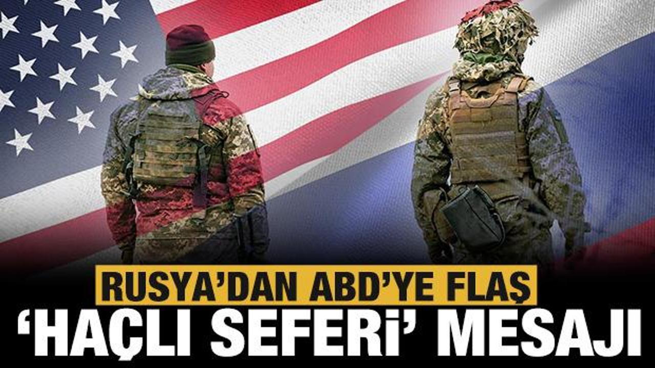 Rusya'dan ABD'ye flaş 'ha&ccedil;lı seferi' g&ouml;ndermesi!