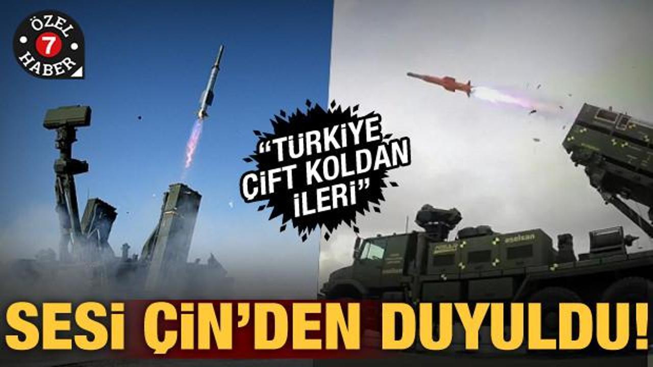 Sesi Çin’den duyuldu… Türkiye’nin hava savunmasına övgü: Çift koldan ileri!