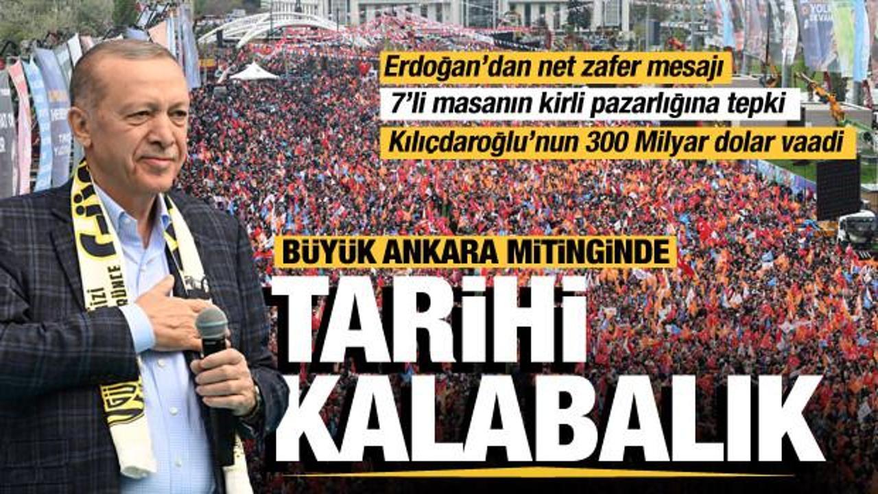 Başkent Millet Bah&ccedil;esi'nde tarihi buluşma! Başkan Erdoğan'dan &ouml;nemli a&ccedil;ıklamalar