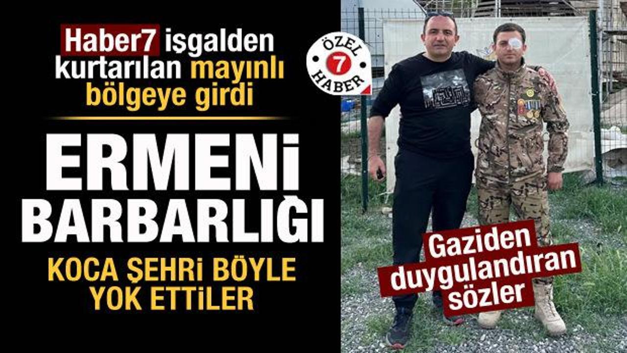 Haber7 işgalden kurtarılan b&ouml;lgeye girdi! Bu halde bırakıp gittiler