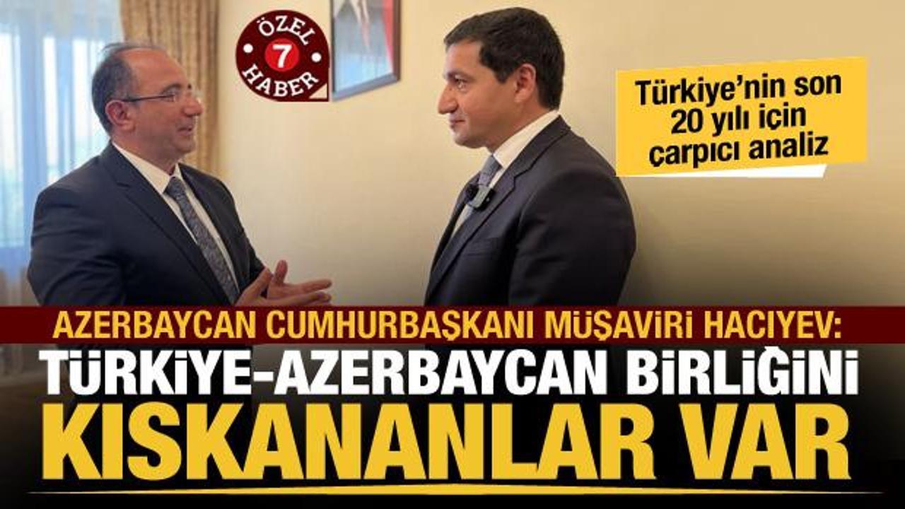Hikmet Hacıyev: Türkiye-Azerbaycan birlikteliğini kıskananlar var