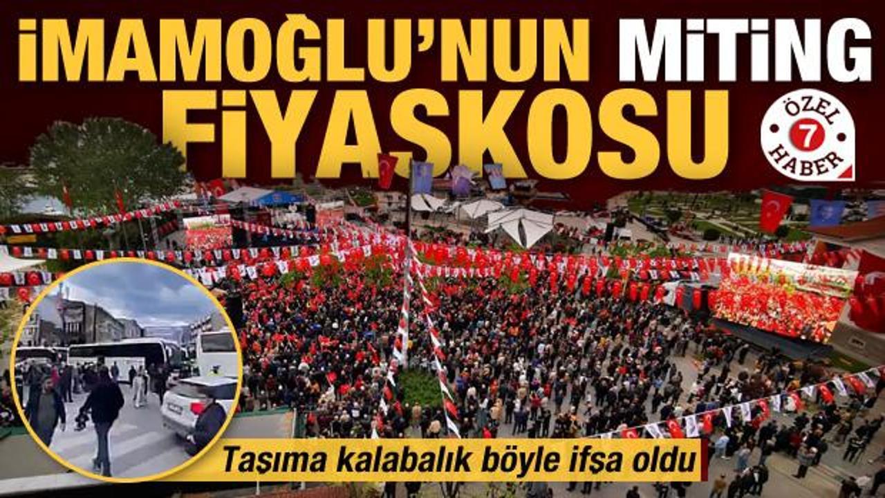 İmamoğlu&rsquo;nun Yalova fiyaskosu! Meydan boş kaldı, taşıma kalabalık ifşa oldu