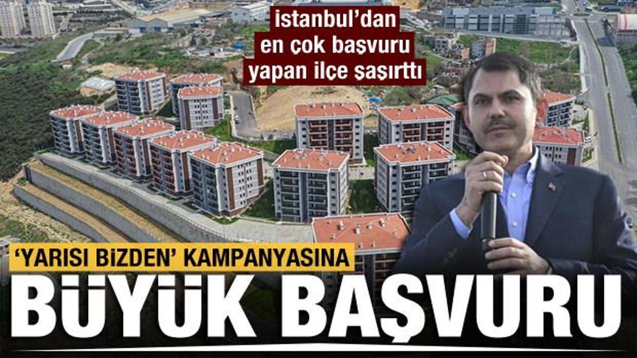 Kentsel Dönüşümde Yarısı Bizden Kampanyası'na büyük başvuru! Bakan Kurum açıkladı