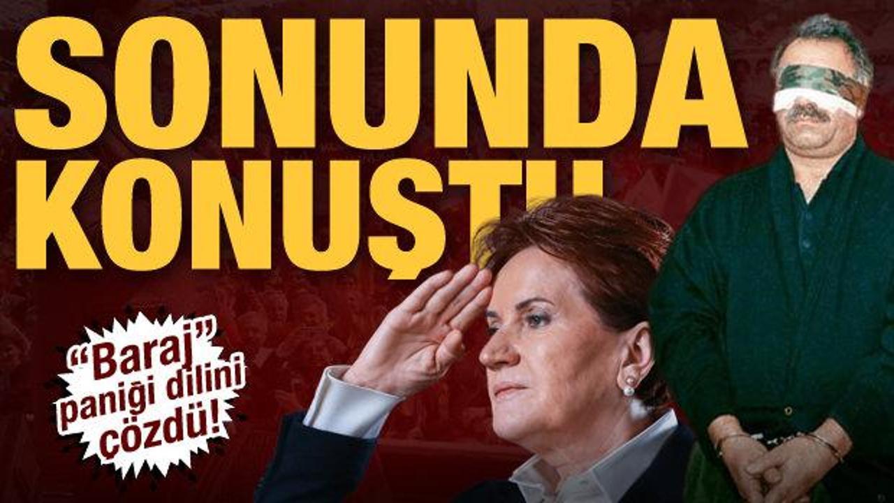 Mecbur kaldı! Akşener'den &Ouml;calan a&ccedil;ıklaması