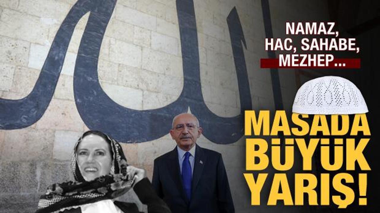 Namaz, hac, sahabe, mezhep...  7'li koalisyonda dindarlık yarışı